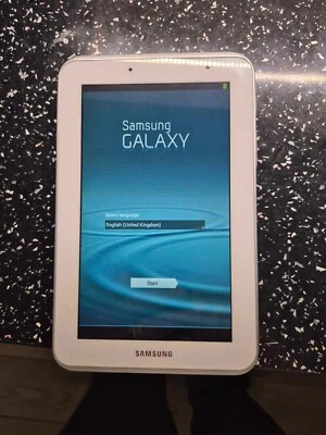 Samsung Galaxy Tab 2 7.0 GT-P3100 Tablet fully WORKING Very Good Condition WHITE - Image 1 of 4