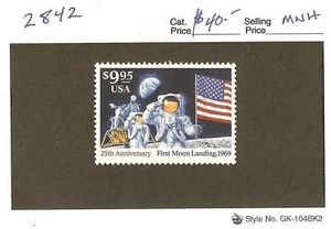 US Scott #2842 1994 $9.95 Moon Landing / Express Mail M - Picture 1 of 1