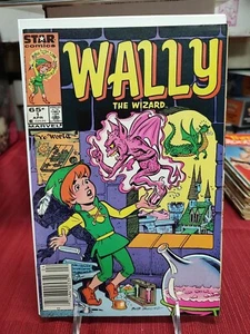 WALLY the WIZARD #1 VF/NM 1985 STAR COMICS MARVEL NEWSSTAND EDITION - Picture 1 of 2