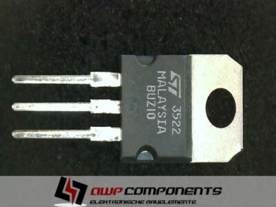 BUZ10 - MOSFET Transistor 50V STMicroelectronics  400 Stück verfügbar ! - Bild 1 von 3