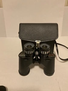 Vintage Sears Discoverer 8x17x40mm Zoom Binoculars with Case and booklet - Picture 1 of 19