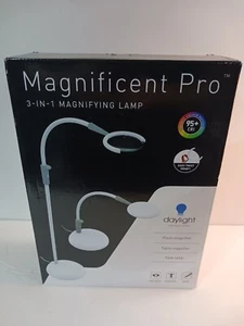 Daylight Company Magnificent Pro 3 in 1 Magnifying Lamp 6000K Daylight LED - Picture 1 of 11