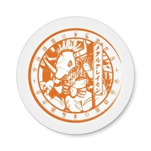 [Toei Animazione [Digimon Adventure] Prodotti Giapponesi Piccolo Piatto Set 8 Pezzi - Foto 1 di 9