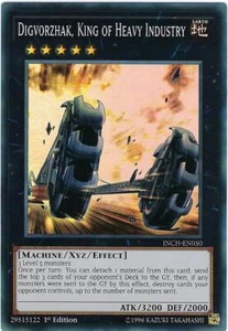 Digvorzhak, King of Heavy Industry x3 Super Rare INCH-EN050 MINT 1st Edition! - Picture 1 of 2