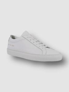$476 Common Projects Men's White Achilles Lace-Up Sneaker Shoes Size EU 46/US 13