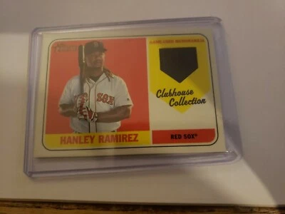 HANLEY RAMIREZ 2018 TOPPS HERITAGE CLUBHOUSE COLLECTION RELIC CCR-HR - Image 1 of 2
