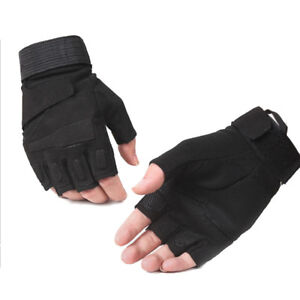 Tactical Military Half Finger Gloves Motorcycle Cycling Sport Fingerless Gloves 
