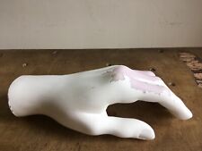 Vintage Reclaimed Fashion Retail Male Mannequin Hand Distressed Brocante Salvage