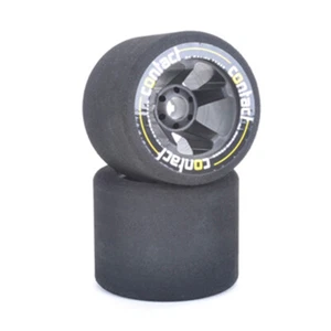 Neumáticos traseros de espuma Contact RC J84007 1/8 40Shore con llanta de 5 radios negros (2) - Imagen 1 de 1