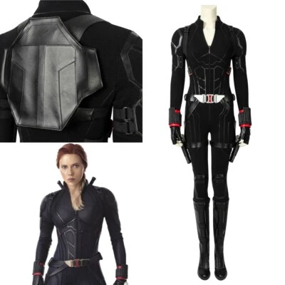 Disfraz Avengers Endgame Natasha Romanoff Viuda Negra Cosplay Traje Conjunto Completo Foto 1 de 4