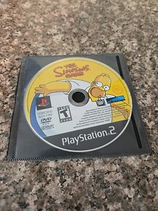 The Simpsons Game PS2 Disc Only - Picture 1 of 2