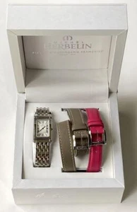 Watch Michel Herbelin COF.17048/B01SL Model Antarès Rectangular Ladies Quartz - Foto 1 di 6