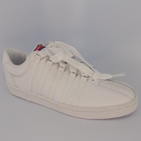 K-Swiss Classic VN Varsity Low White GS Kids Sneakers 83343-101-M  Sz5-7Y HO7SS