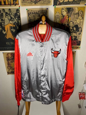 Chicago Bulls NBA big logo bomber by adidas Cover