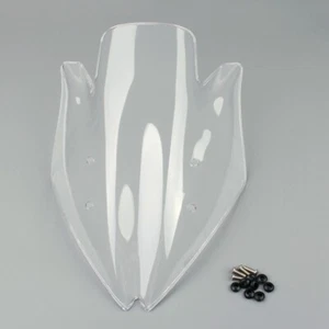 ABS Clear Double Bubble Windshield Windscreen For Kawasaki Z1000 2007-2008 - Bild 1 von 3