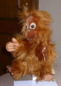 Hansa Creation, muñeca de mano, peluche, nuevo, expresivo, Orang Utan Baby 4038 - Imagen 1 de 5