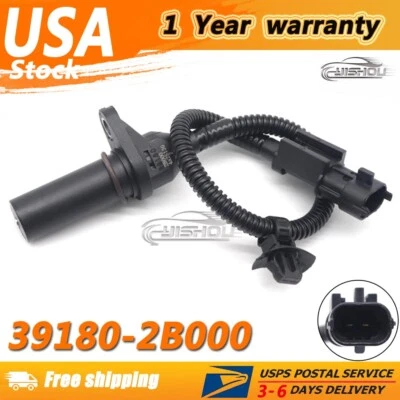 Sensor de posición del cigüeñal 39180-2B000 para Hyundai Accent Elantra Kia 1.4 1.6 Foto 1 de 4