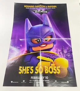 The Lego Batman Movie Poster Batgirl  'SHE'S SO BOSS' - Picture 1 of 1