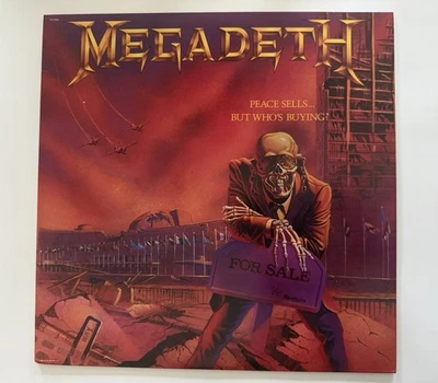 Megadeth - Peace Sells… But Who’s Buying? Vinyl LP Record Album 1986 Pressing - Image 1 of 4