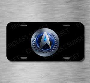 NEW Star Trek SCI FI USS Enterprise License Plate CAR SUV Truck - Picture 1 of 2