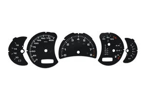 Porsche Carrera 911, 996 Black MPH - Speedometer dials from MPH Gauges - Picture 1 of 7