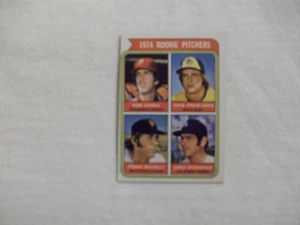 1974 Topps # 599 Rookie Pitchers Freisleben, Shanahan, - Imagen 1 de 2