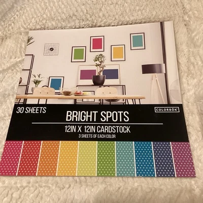 Colorbok 12 X 12 Scrapbook Signature Designer Paper Textured Cardstock  30 Sheet - Image 1 of 2