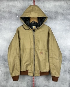 Vintage Carhartt Duck Canvas Hoodie Herren Jacke Gr. M - Bild 1 von 15