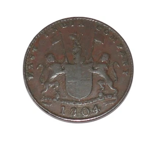 Sumatra 1804 British East Indies 2 Keping Coin - Picture 1 of 5