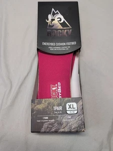Cojín Cama Rocky Energy Plantilla Rosa Un Par XL 11 a 12 - Imagen 1 de 3