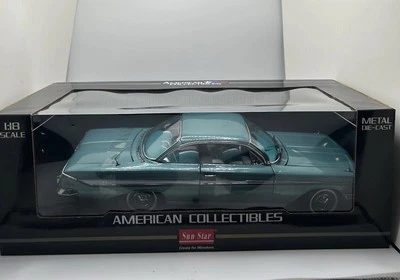 Chevrolet Impala 1961 cupé deportivo escala 1/18 modelo de coche fundido a presión hecho por Sun Star Foto 1 de 4
