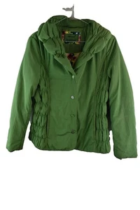 Per Una M&S Womans Green Padded Puffer Shower Resistant Size 10 Outdoors - Picture 1 of 10