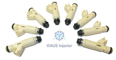 Set of 8 HIGH FLOW 470 cc 45 lbs High Impedance Racing Fuel Injectors [10409-8] - Image 1 of 3