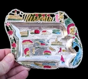 Bandeja de Cenizas Estado de Missouri EE. UU. ¡Metal DE COLECCIÓN! *Imperfecciones jun24 - Imagen 1 de 14