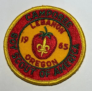 Lebanon Oregon 1965 Camporee Patch Boy Scout BW0 - Foto 1 di 1