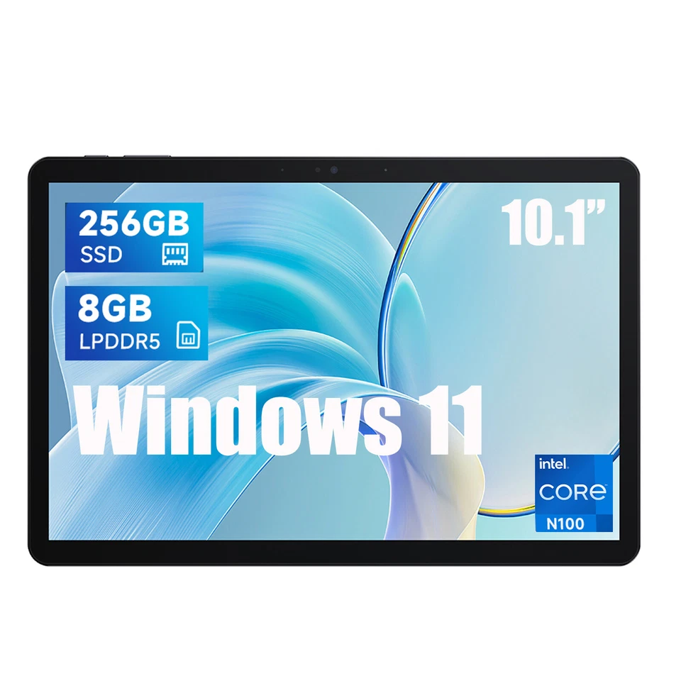 CHUWI Hi10X1 Windows Tablet 10,1'' 8GB RAM 256GB SSD Intel Quad Core N100 - Bild 1 von 4