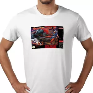 Street Fighter SNES Nintendo video game arcade vintage retro t-shirt tee UK NEW - Picture 1 of 5
