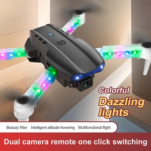 New RC Drone 4k HD Wide Angle Camera WIFI FPV Drone Dual Camera Quadcopter US - Picture 1 of 17