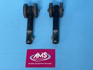 Globe Trotter Auto Folding Mobility Scooter Rear Anti Tip Wheels - A - Picture 1 of 3