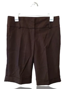 NWT Speechless Womens Bermuda Walking Shorts Sz 7 Brown. L-6 - Picture 1 of 7