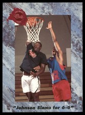 1991-92 Classic 4 Sport Larry Johnson #201 RC NM/MT or Better