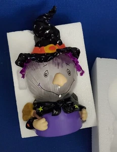 The Magic Of Balloween Fiber Optic Halloween Witch with Changing Colors - Picture 1 of 11
