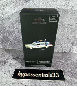 SDCC 2021 Hallmark Exclusive GHOSTBUSTERS ECTO-1 & RTV Keepsake Ornament 1/3000 - Picture 1 of 8