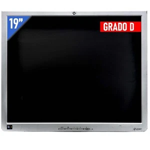HP L1940T MONITOR 19" LCD 5:4 4:3 QUADRATISCH HD BILDSCHIRM VGA DVI USB VESA PC DVR - Bild 1 von 7
