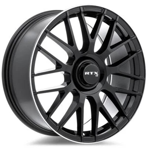19 Inch Black Alloy Wheel Rim for Mercedes-Benz C220, RTX 83184 19x8.5 5x112 5Lu - Picture 1 of 4