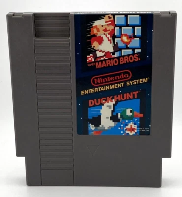 Nintendo Super Mario Bros. / Duck Hunt NES Game ` - Image 1 of 4
