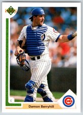 1991 UPPER DECK DAMON BERRYHILL CHICAGO CUBS #319