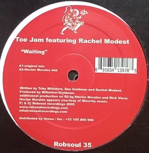 Toe Jam ‎– Waiting - 2005 - Robsoul Recordings - France ‎– Robsoul 35 - Picture 1 of 2