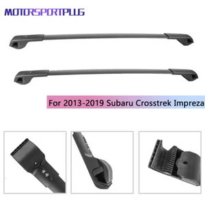 Pair Cross Bar Top Roof Rack Carrier For 2014-2019 Subaru Forester Impreza - Picture 1 of 8