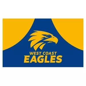 West Coast Eagles Official AFL Medium Flag (No stick) 30cm x 48cm with Tracking - Picture 1 of 1